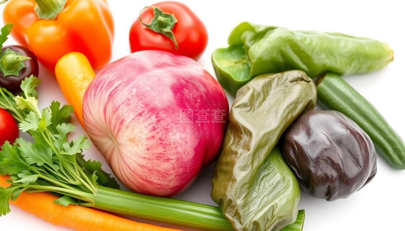 新鲜蔬菜 健康餐桌的绿色宝藏